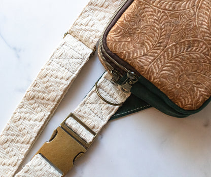 Essential Cargo Belt Bag - Floral Cork