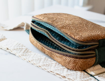 Essential Cargo Belt Bag - Floral Cork