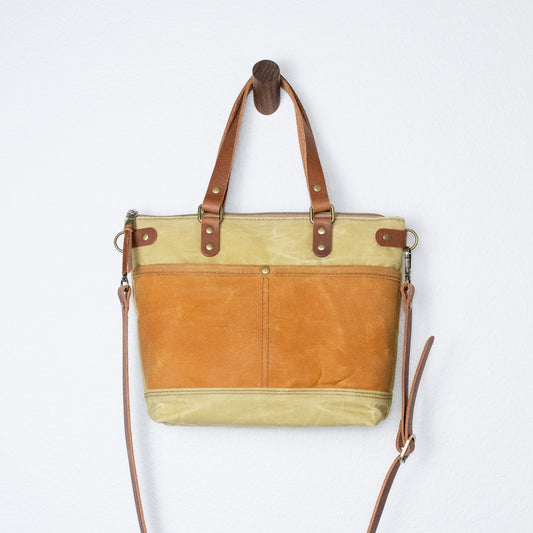 Cami Crossbody - Tan and Brown