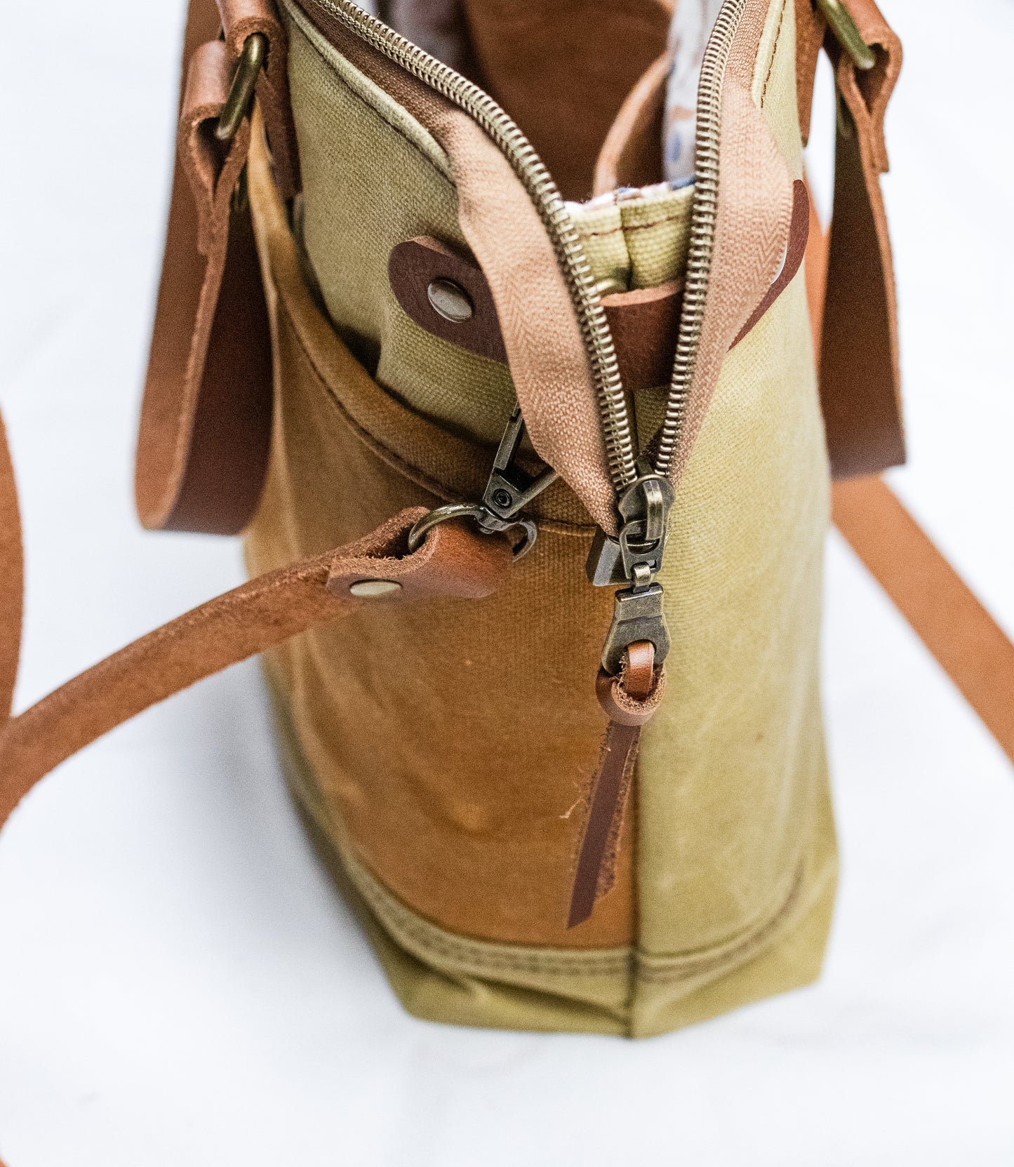 Cami Crossbody - Tan and Brown